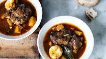 Oxtail and dumpling soup