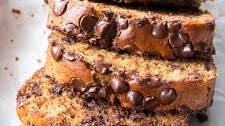 Paleo Chocolate Chip Banana Bread with Almond Butter