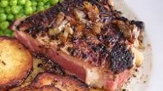 Pan-Broiled Steak With Whiskey Sauce