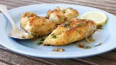 Pan Fried Chicken With Garlic and Lemon