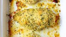 Parmesan Crusted Chicken (Oven Baked)