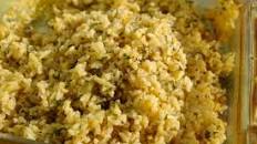 Parmesan Lemon Herb Brown Rice