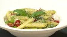Pasta primavera con pesto