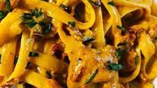 Pasta with Chipotle Cream Sauce