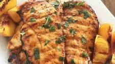 Peach & Basil Grilled Chicken