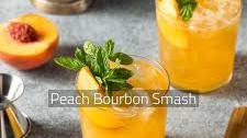 Peach Bourbon Smash
