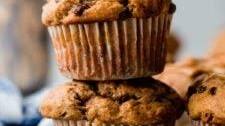 Peanut Butter Banana Muffins