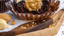 Peanut Butter Filled Cupcakes