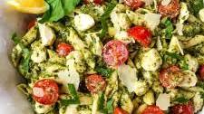 Pesto Caprese Penne Pasta Recipe