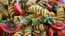 Pesto Pasta With Cherry Tomatoes