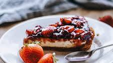 Philadelphia Strawberry Cheesecake