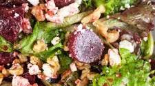 Pickled Beet Salad with Feta and Walnuts