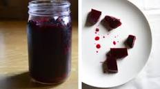 Pickled Beets with Honey