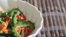 Pickled Bitter Melon Salad