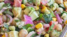 Pickled Onion and Avocado Salad with Cucumber