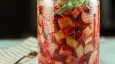 Pickled Rhubarb