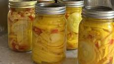 Pickled Squash