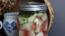 Pickled Watermelon Rind