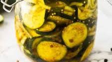Pickled Zucchini