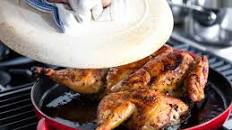 Pollo al Mattone (Italian Roast Chicken Under a Brick)