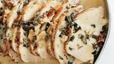 Pork Loin with Wine and Herb Gravy