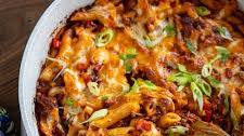 Pulled Pork Pasta Bake