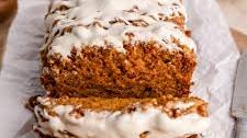 Pumpkin Bread with Cream Cheese Frosting