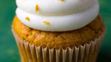 Pumpkin Cupcakes with Cream Cheese Frosting