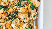 Pumpkin Feta Pasta