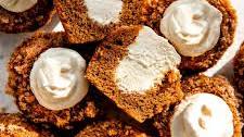 Pumpkin Muffins with Maple Cream Cheese Filling