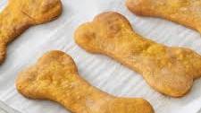 Pumpkin Peanut Butter Dog Treats