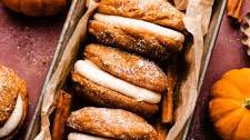Pumpkin Whoopie Pies with Brown Butter Cream Cheese Frosting