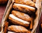 Pumpkin Whoopie Pies with Brown Butter Cream Cheese Frosting