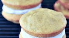 Pumpkin Whoopie Pies with Ginger Cream