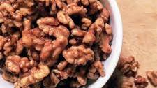 Quick Maple Cinnamon Candied Walnuts