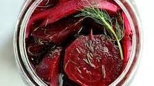 Quick Pickled Beets with Dill