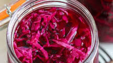 Quick Pickled Red Cabbage