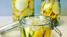 Quick Pickled Squash