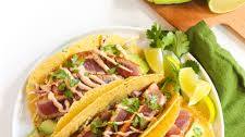 Quick Seared Ahi Tuna Tacos with Creamy Slaw (25 Minutes!)