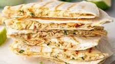 Quick and Easy Leftover Chicken Quesadillas