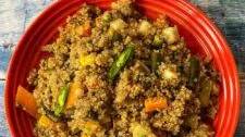 Quinoa Pulao with Loaded Vegetables