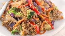 Quinoa Stir Fry with Vegetables