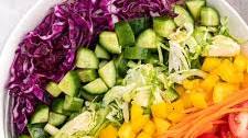 Rainbow Quinoa Salad with Lemon Dressing