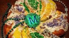 Raspberry Cream Cheese King Cake