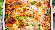 Ravioli Lasagna with Ricotta and Spinach