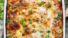 Ravioli Lasagna with Ricotta and Spinach