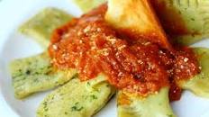 Ravioli Stuffed with Mozzarella and Sun-dried Tomatoes