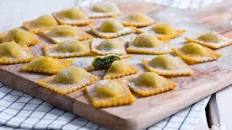 Ravioli ricotta e spinaci