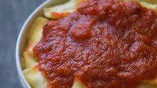 Ravioli with Homemade Tomato Sauce