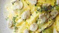 Ravioli with Mushroom Sauce